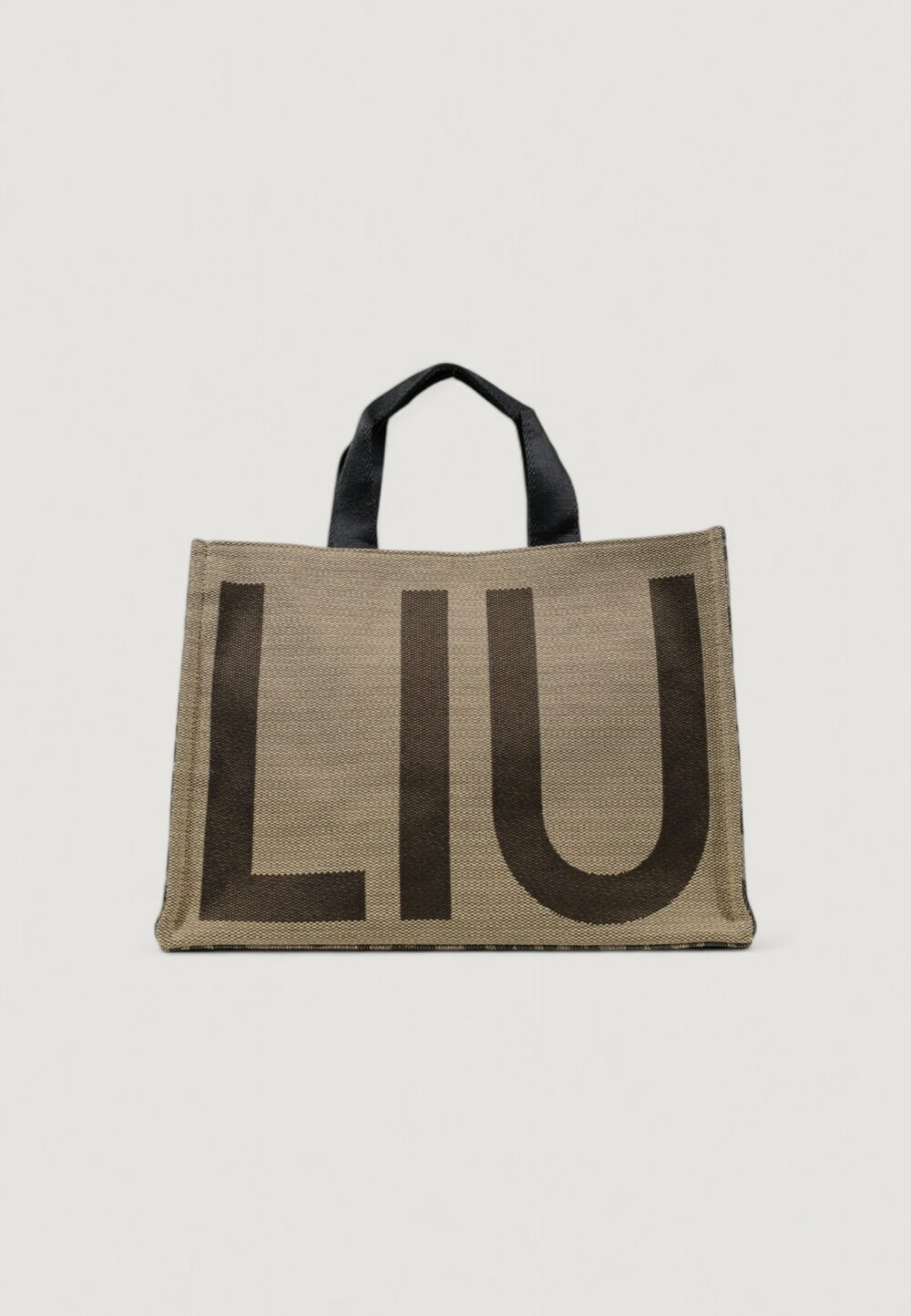 Borsa Liu-Jo L TOTE LOGO ANIMALIER Marrone - Foto 1