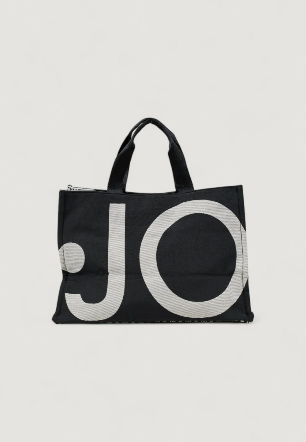 Borsa Liu-Jo L TOTE MONOGRAM JACQUARD Nero - Foto 3