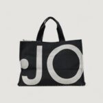 Borsa Liu-Jo L TOTE MONOGRAM JACQUARD Nero - Foto 3