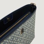 Borsa Tommy Hilfiger TH MONOPLAY LE SHOULDER Blu - Foto 3