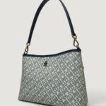 Borsa Tommy Hilfiger TH MONOPLAY LE SHOULDER Blu - Foto 4