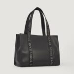 Borsa Tommy Hilfiger TJW DAILY ELEVATED TOTE Nero - Foto 2