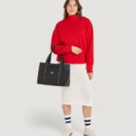 Borsa Tommy Hilfiger TJW DAILY ELEVATED TOTE Nero - Foto 5