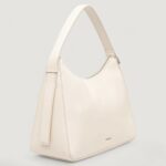 Borsa Calvin Klein CK SENSE MEDIUM SHOULDER Bianco - Foto 2