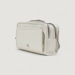 Borsa Calvin Klein UTILITY DBL ZIP CAMERA Bianco - Foto 3