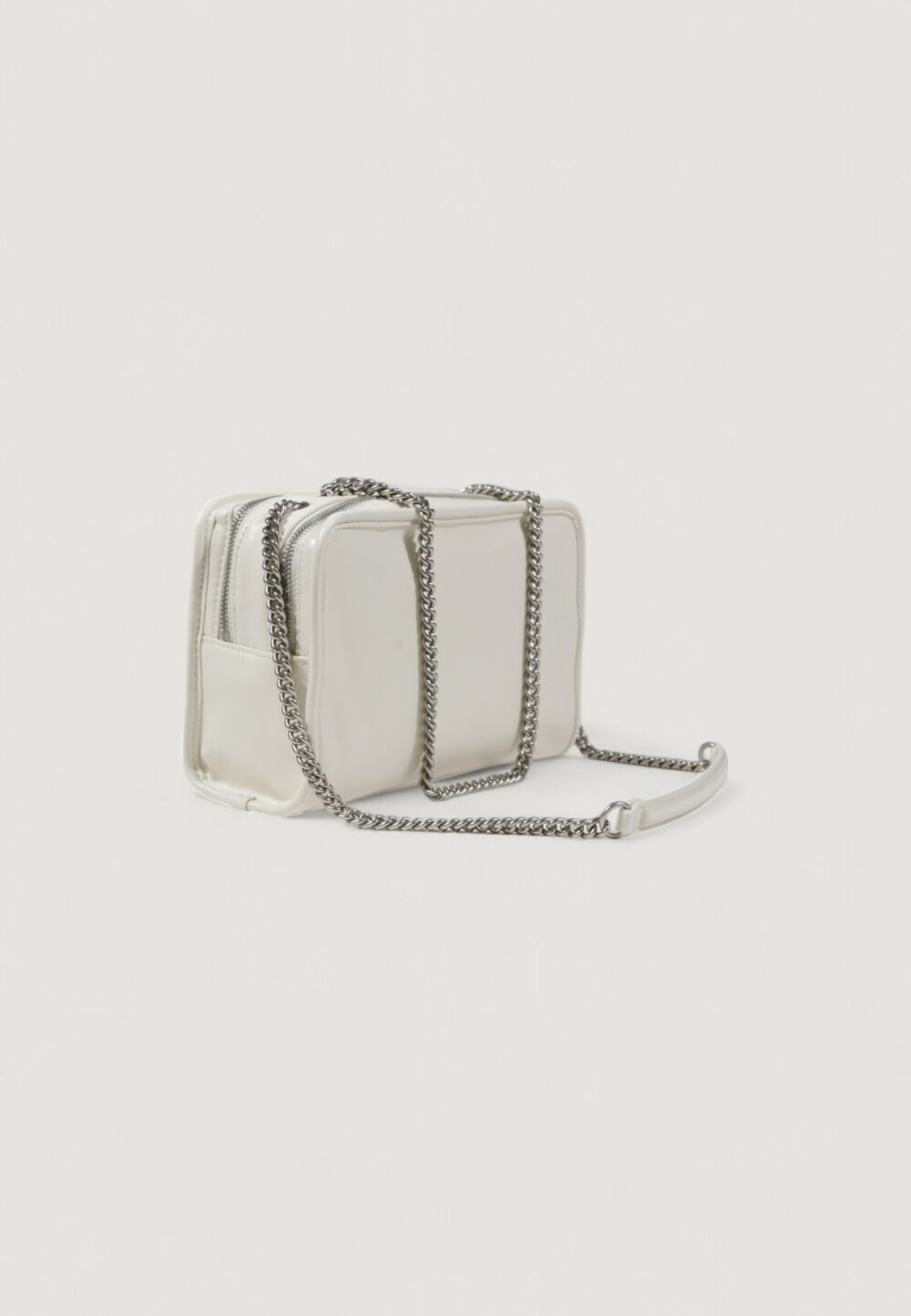 Borsa Calvin Klein UTILITY DBL ZIP CAMERA Bianco - Foto 4