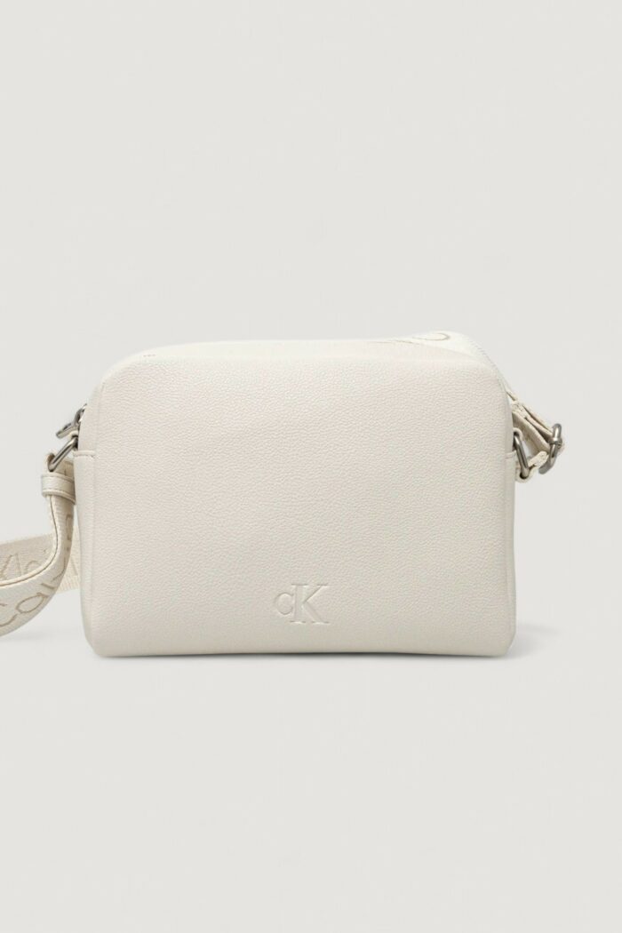 Borsa Calvin Klein ULTRALIGHT CAMERA BAG21 PU Bianco