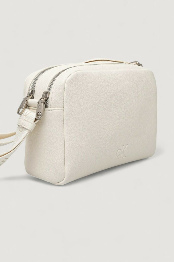 Borsa Calvin Klein ULTRALIGHT CAMERA BAG21 PU Bianco