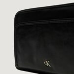 Borsa Calvin Klein UTILITY DBL ZIP CAMERA Nero - Foto 2