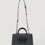 Borsa Guess ECO MIETTA SML SOCIETY SATCHEL Antracite - Foto 1