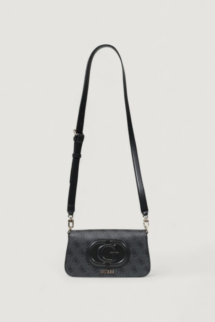 Borsa Guess ECO MIETTA FLAP SHOULDER Nero