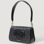 Borsa Guess ECO MIETTA FLAP SHOULDER Nero - Foto 2