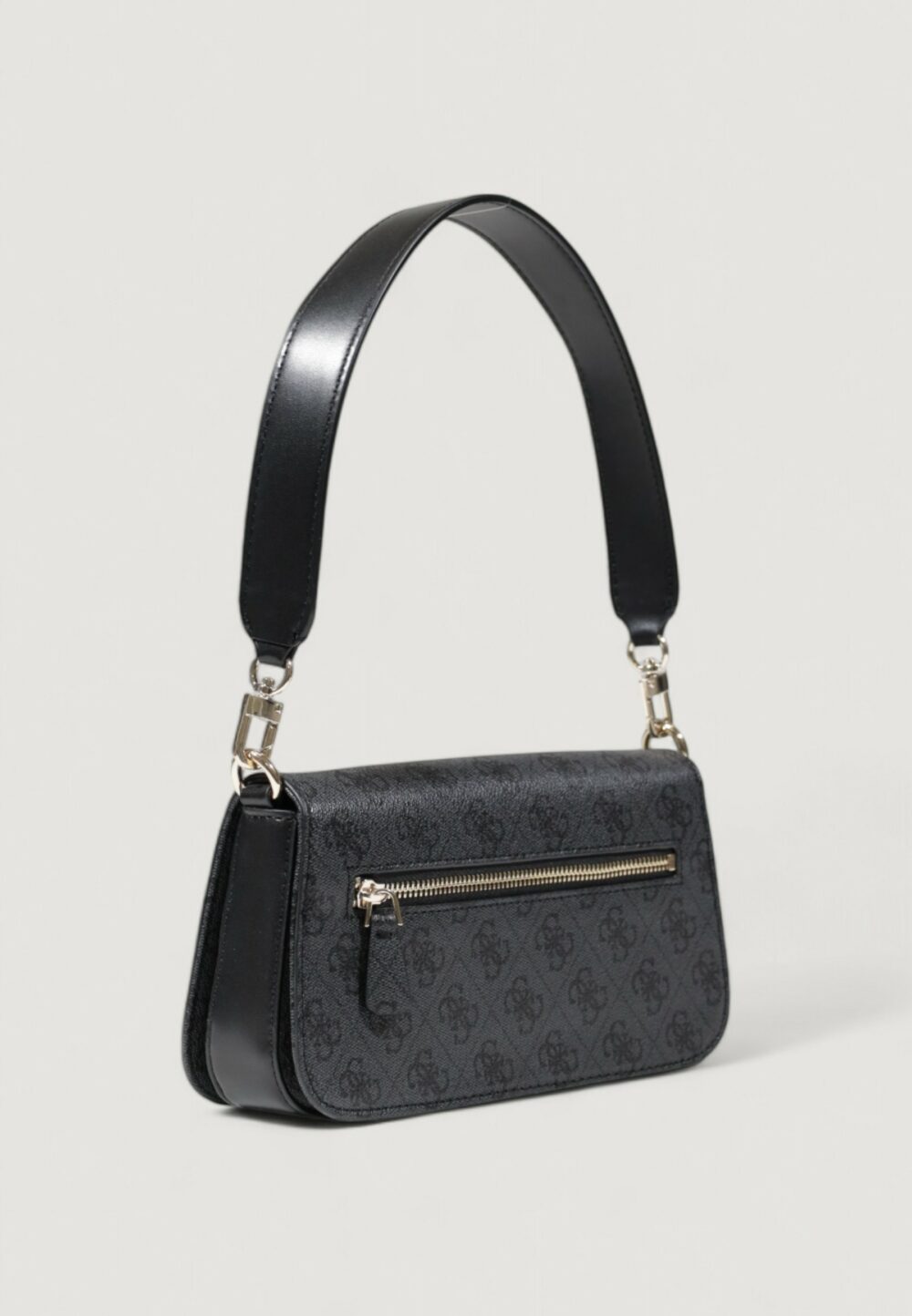 Borsa Guess ECO MIETTA FLAP SHOULDER Nero - Foto 3