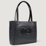 Borsa Guess ECO MIETTA NOEL TOTE Nero - Foto 3