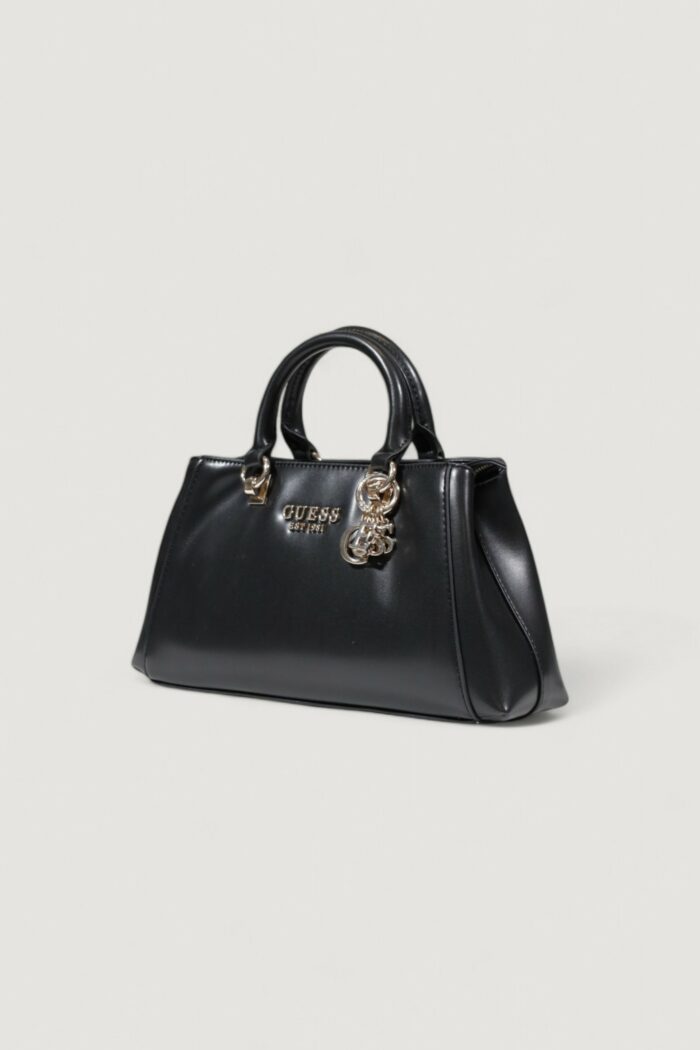 Borsa Guess EVELUNE GIRLFRIEND SATCHEL Nero