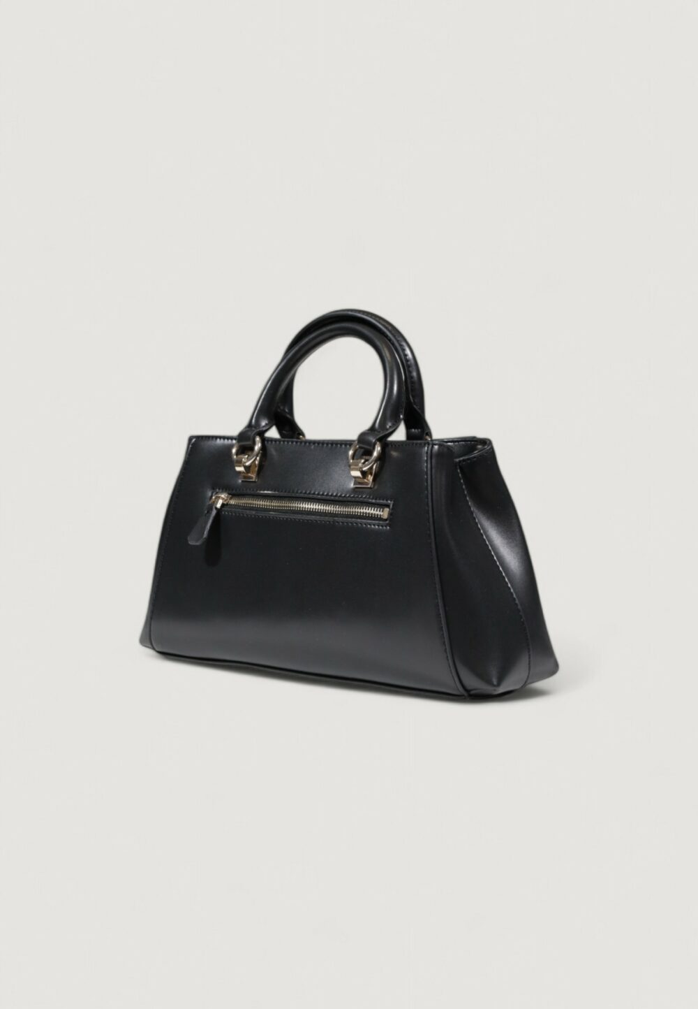 Borsa Guess EVELUNE GIRLFRIEND SATCHEL Nero - Foto 3