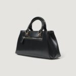 Borsa Guess EVELUNE GIRLFRIEND SATCHEL Nero - Foto 3