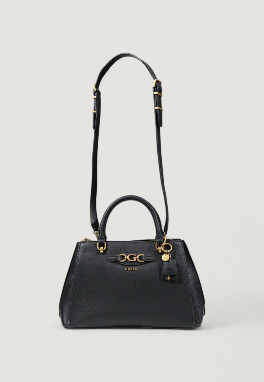 Borsa Guess MALVA GIRLFRIEND SATCHEL Nero - Foto 1