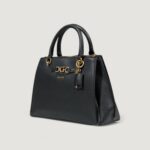 Borsa Guess MALVA GIRLFRIEND SATCHEL Nero - Foto 2