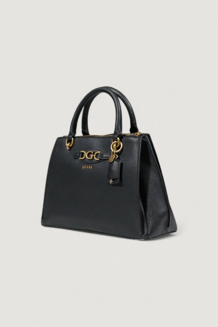 Borsa Guess MALVA GIRLFRIEND SATCHEL Nero