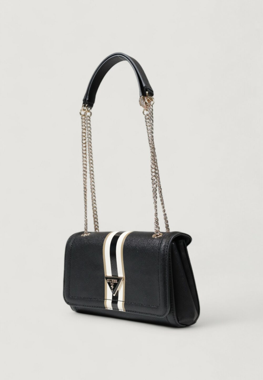 Borsa Guess NOELLE CONVERTIBLE XBODY FLAP Nero - Foto 2