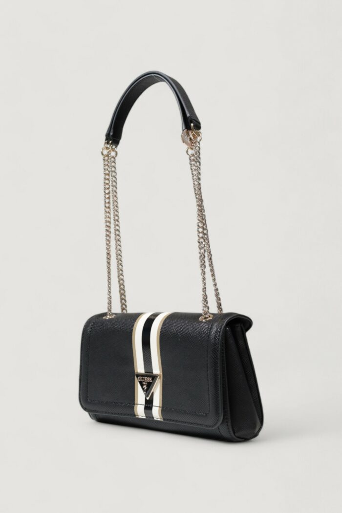 Borsa Guess NOELLE CONVERTIBLE XBODY FLAP Nero