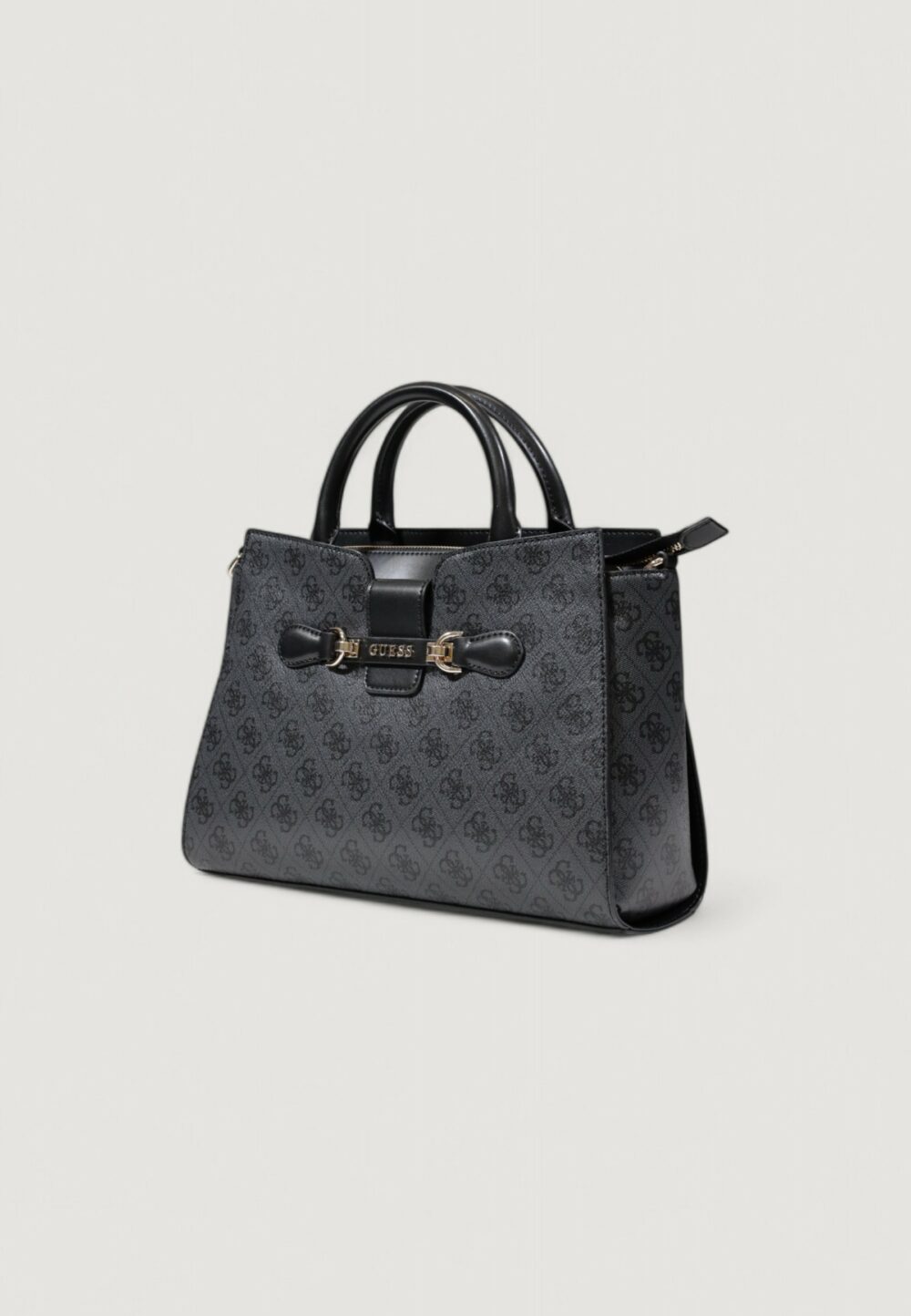 Borsa Guess NOLANA GIRLFRIEND SATCHEL Nero - Foto 2