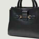 Borsa Guess NOLANA GIRLFRIEND SATCHEL Nero - Foto 5