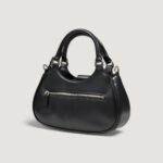 Borsa Guess NOLANA SML GIRLFRIEND SATCHEL Nero - Foto 3