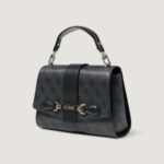 Borsa Guess NOLANA TOP HANDLE FLAP Nero - Foto 2