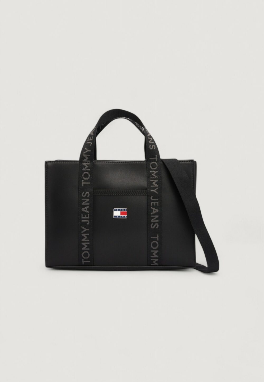 Borsa Tommy Hilfiger Jeans TJW DAILY ELEVATED MINI TOTE Nero - Foto 1