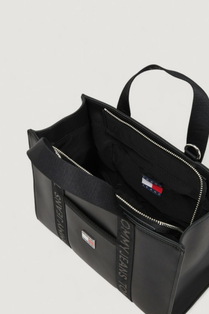 Borsa Tommy Hilfiger TJW DAILY ELEVATED MINI TOTE Nero