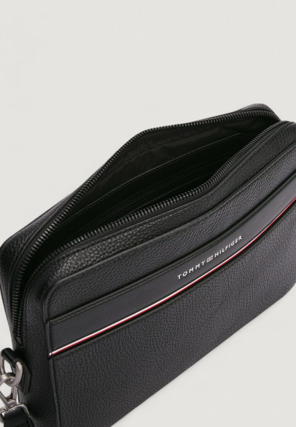 Borsa Tommy Hilfiger TH CORP POUCH Nero - Foto 4