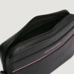 Borsa Tommy Hilfiger TH CORP POUCH Nero - Foto 4