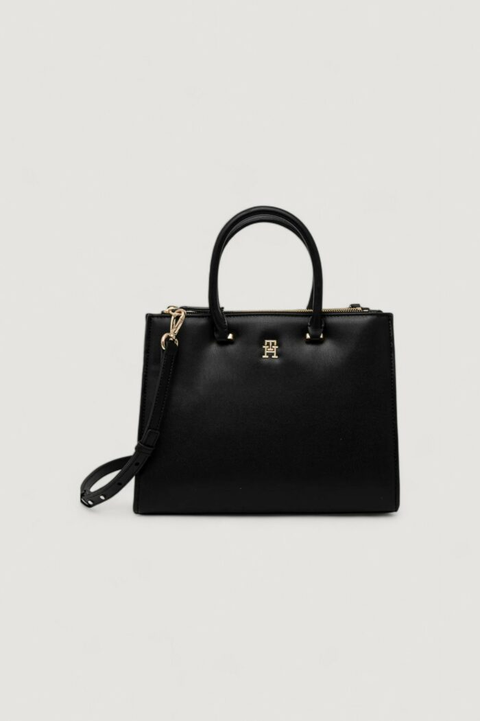 Borsa Tommy Hilfiger TH ETERNITY MED TOTE Nero