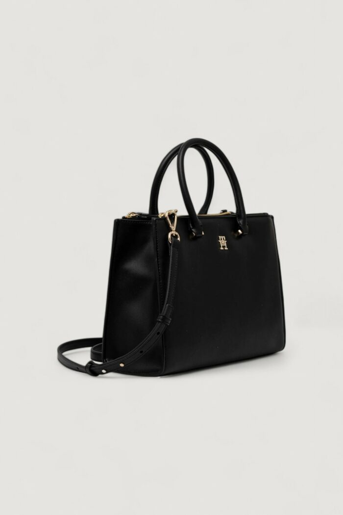 Borsa Tommy Hilfiger TH ETERNITY MED TOTE Nero