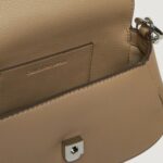 Borsa Calvin Klein MINIMAL MONOGRAM SHOULDER Beige - Foto 4