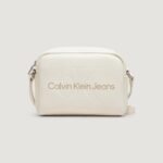 Borsa Calvin Klein Jeans SCULPTED CAMERA MONO Bianco - Foto 1