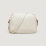 Borsa Calvin Klein Jeans SCULPTED CAMERA MONO Bianco - Foto 4