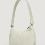 Borsa Calvin Klein Jeans SLEEK NYLON SHOULDERBAG Bianco - Foto 3