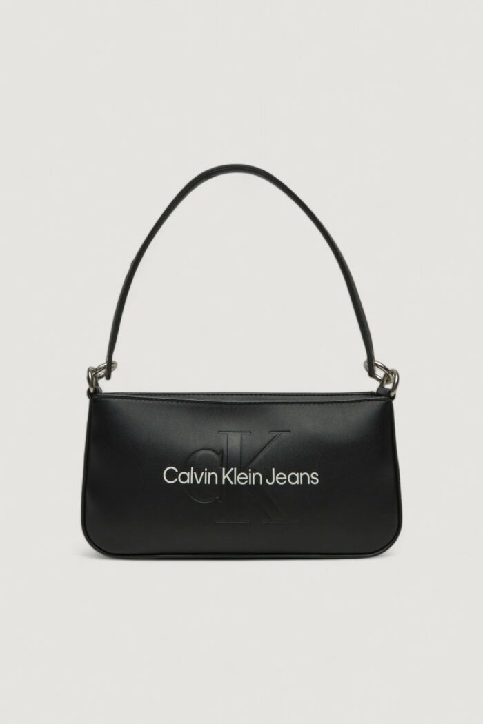 Borsa Calvin Klein SCULPTED SHOULDER POUCH25 MONO Nero