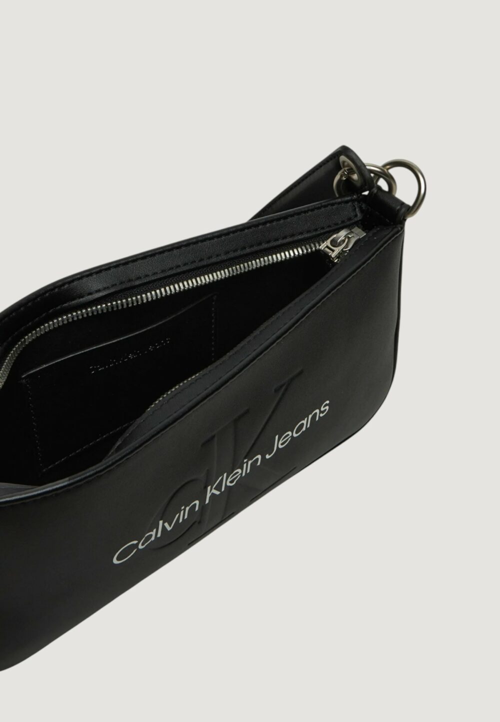 Borsa Calvin Klein Jeans SCULPTED SHOULDER POUCH25 MONO Nero - Foto 4