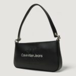 Borsa Calvin Klein Jeans SCULPTED SHOULDER POUCH25 MONO Nero - Foto 5