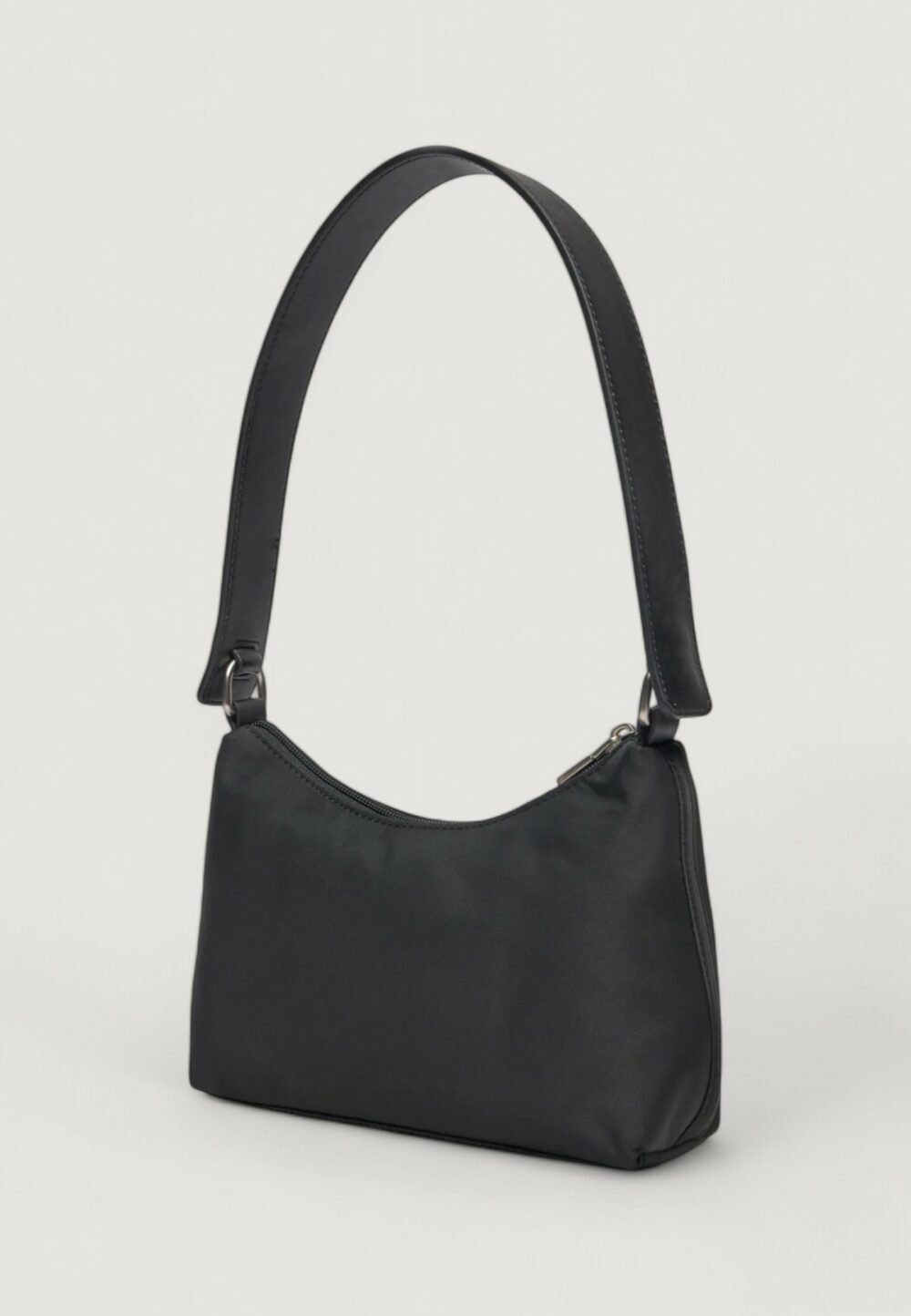 Borsa Calvin Klein Jeans SLEEK NYLON SHOULDERBAG Nero - Foto 3