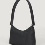 Borsa Calvin Klein Jeans SLEEK NYLON SHOULDERBAG Nero - Foto 3