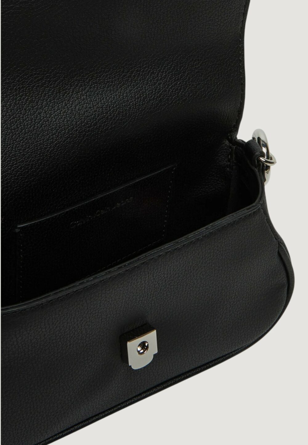 Borsa Calvin Klein MINIMAL MONOGRAM SHOULDER Nero - Foto 4