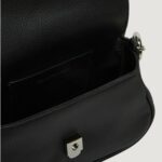 Borsa Calvin Klein MINIMAL MONOGRAM SHOULDER Nero - Foto 4