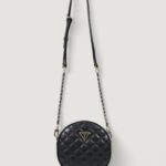 Borsa Guess GIULLY CIRCLE BAG Nero - Foto 3