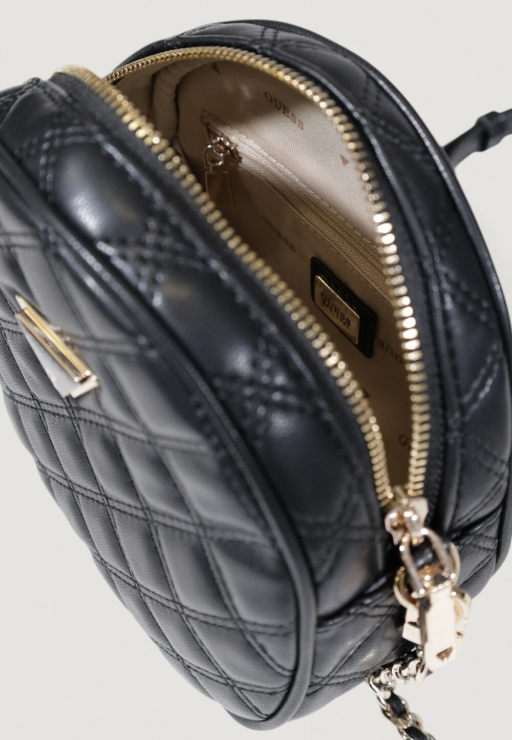 Borsa Guess GIULLY CIRCLE BAG Nero - Foto 5