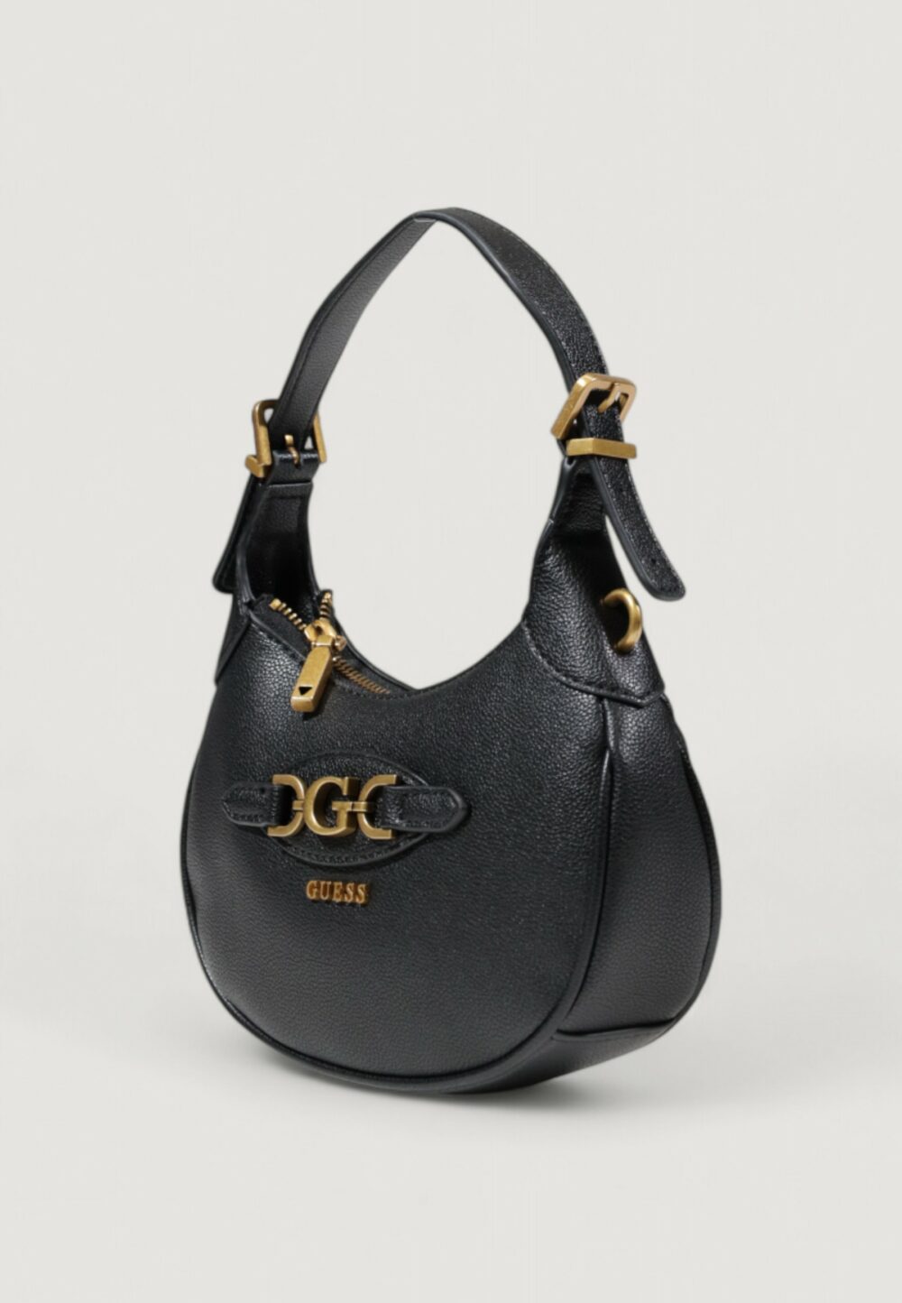 Borsa Guess MALVA MINI HOBO Nero - Foto 3